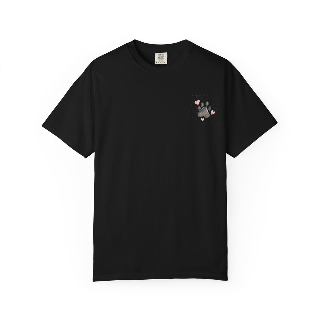 Faith Family and Fur T-Shirt — Paw Print & Bone Frame Tee