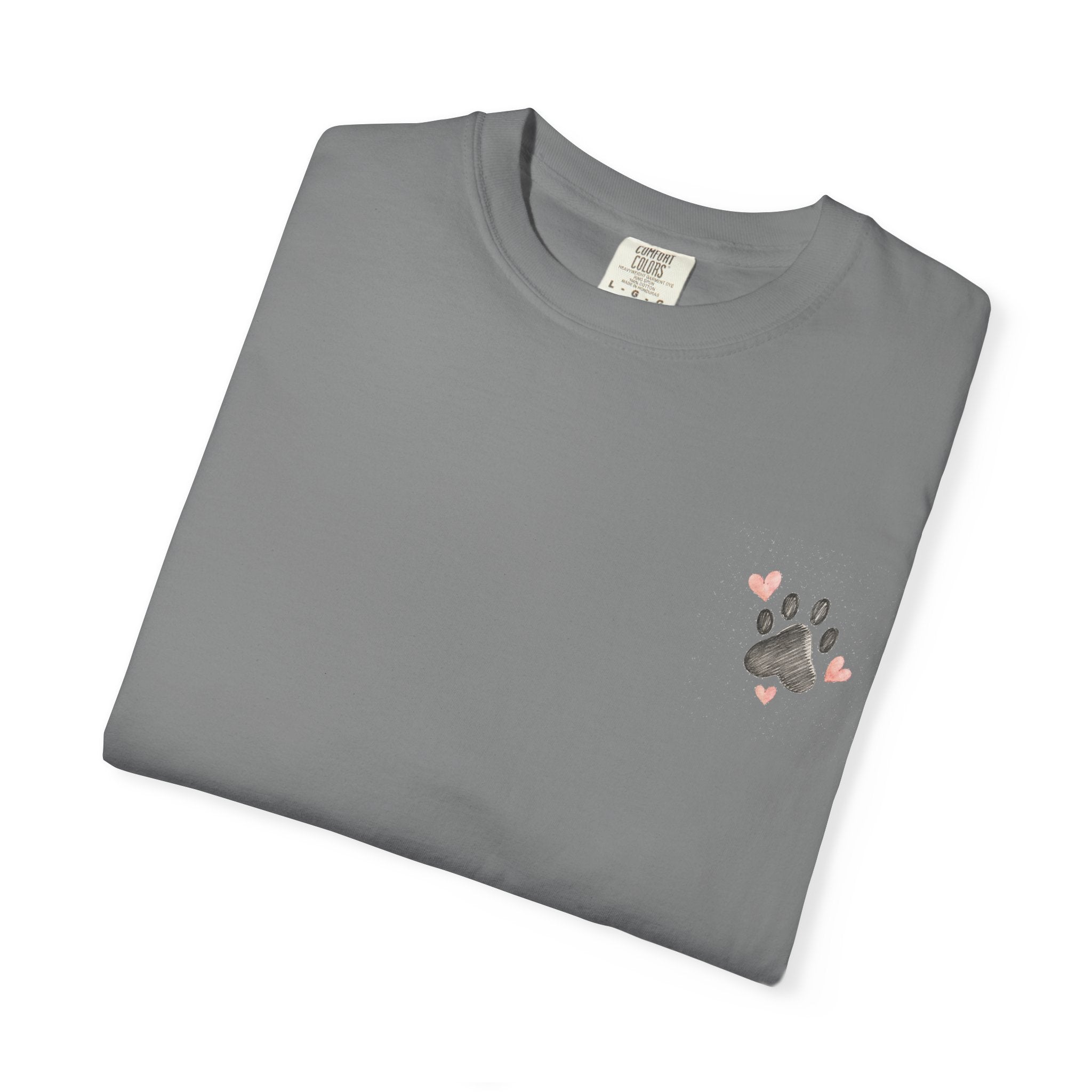 Faith Family and Fur T-Shirt — Paw Print & Bone Frame Tee