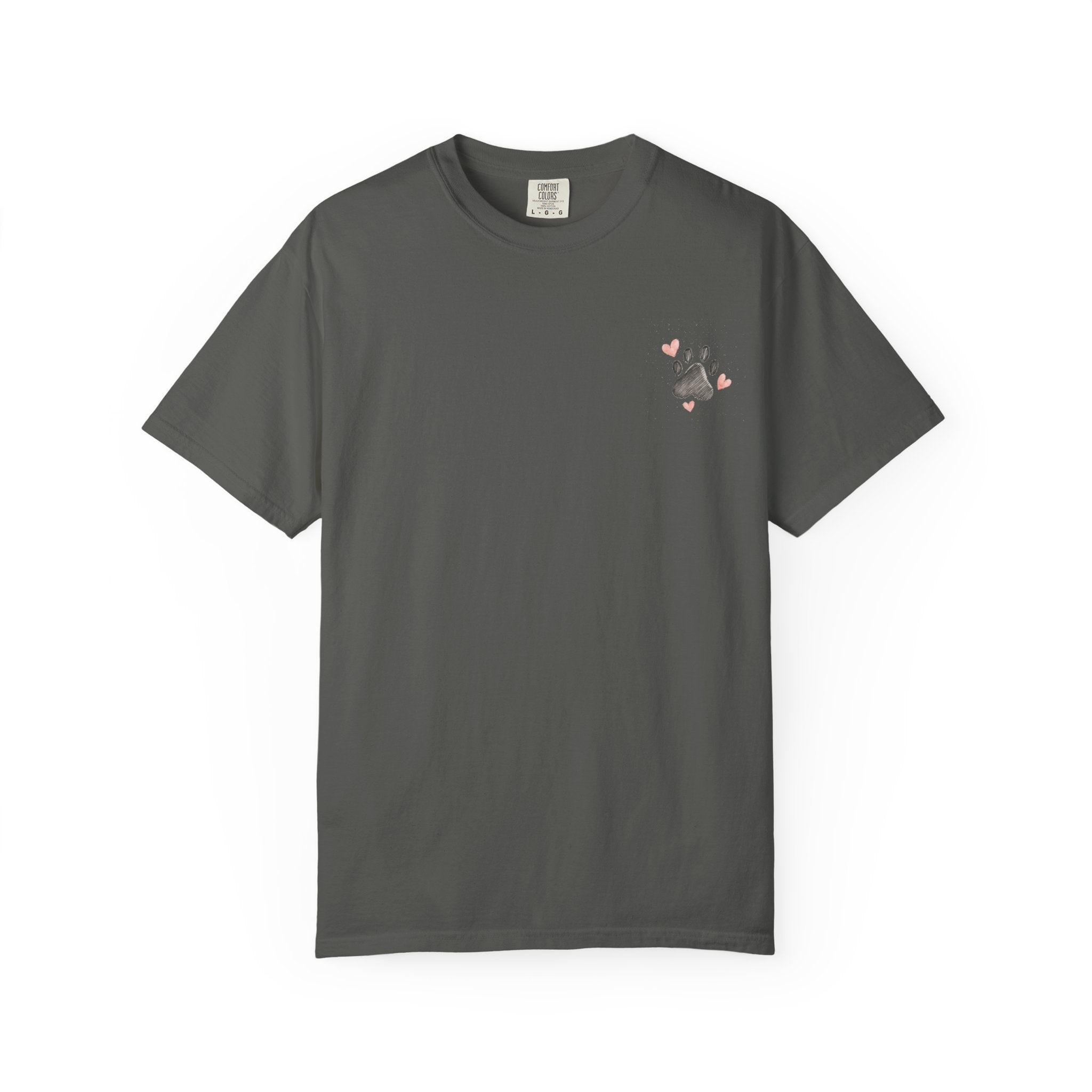 Faith Family and Fur T-Shirt — Paw Print & Bone Frame Tee