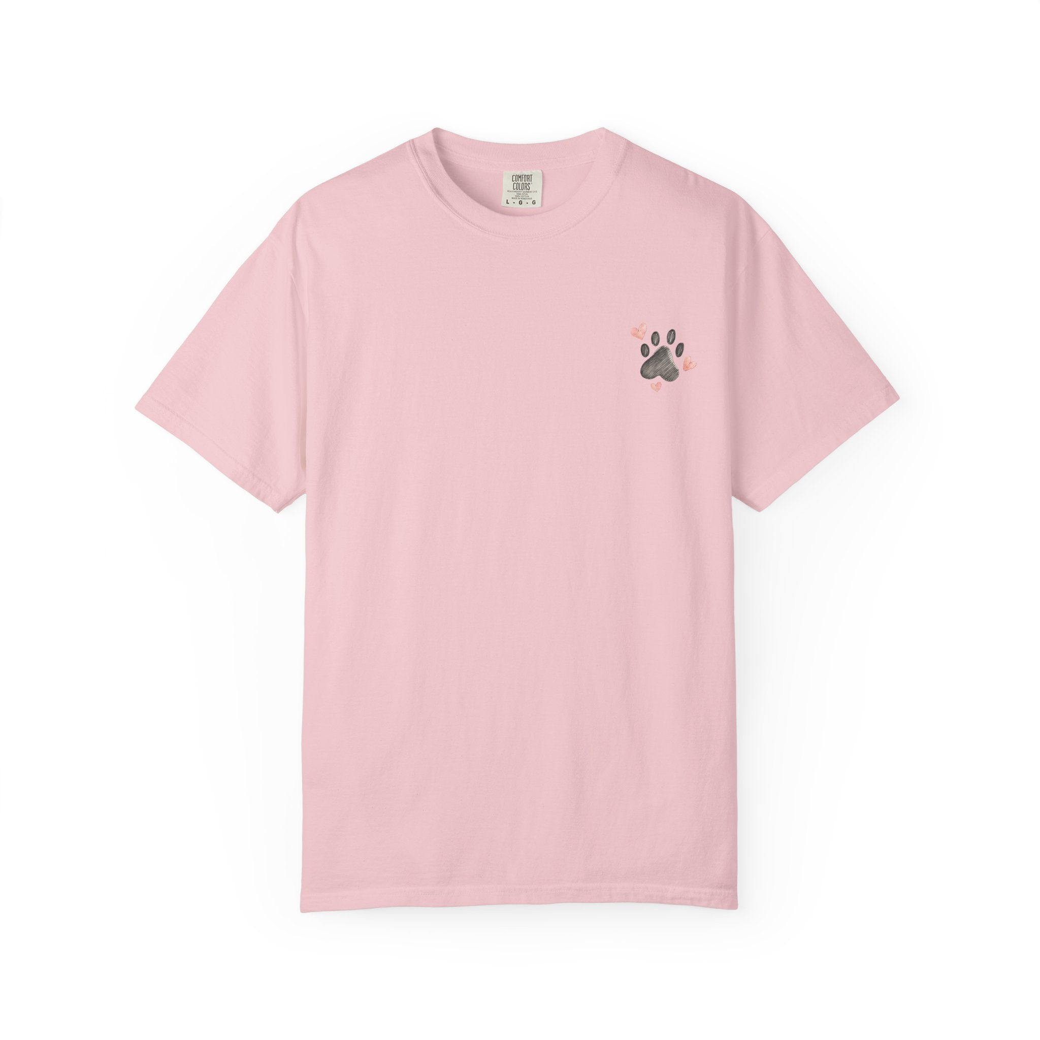 Faith Family and Fur T-Shirt — Paw Print & Bone Frame Tee
