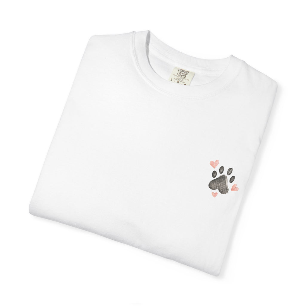 Faith Family and Fur T-Shirt — Paw Print & Bone Frame Tee