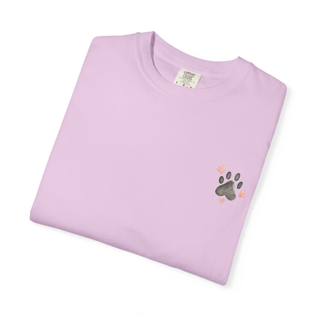 Faith Family and Fur T-Shirt — Paw Print & Bone Frame Tee