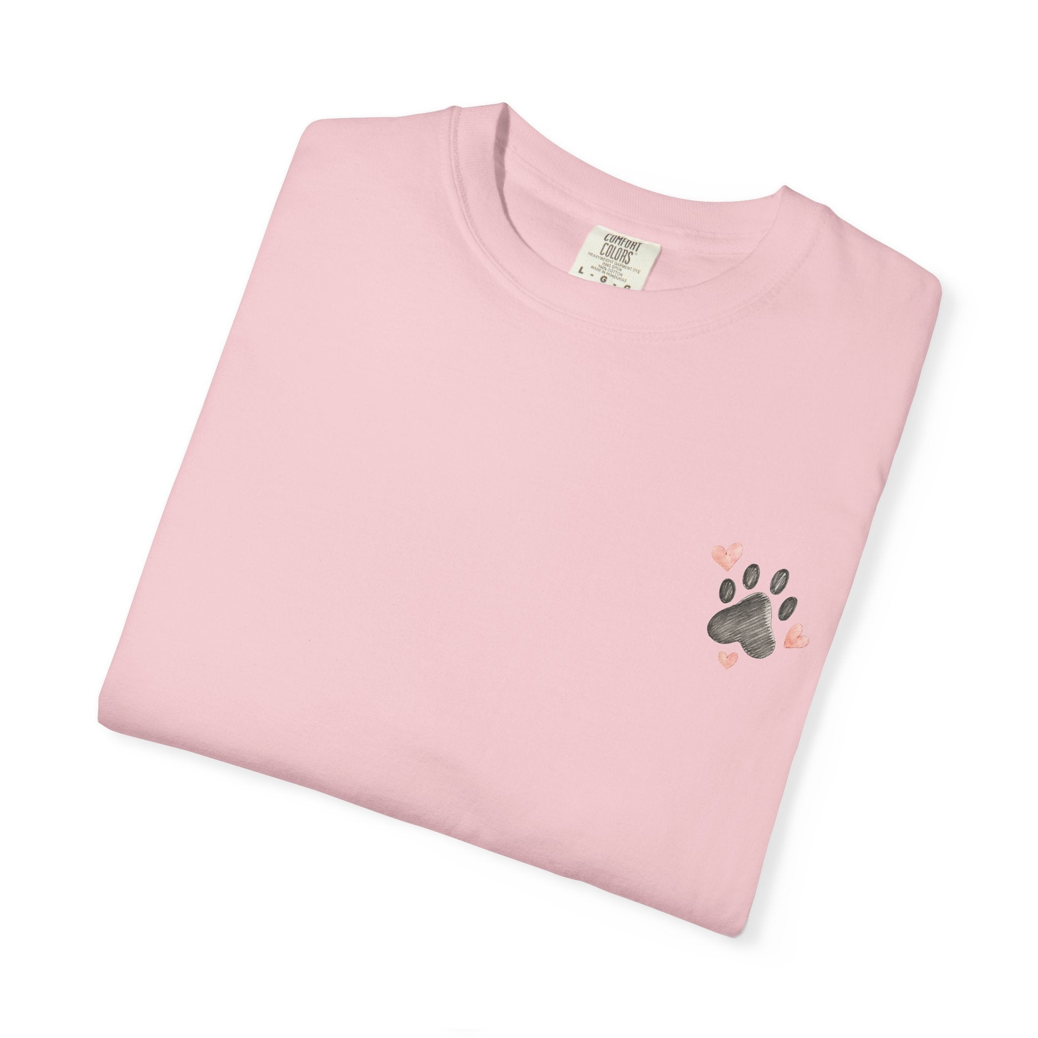 Faith Family and Fur T-Shirt — Paw Print & Bone Frame Tee