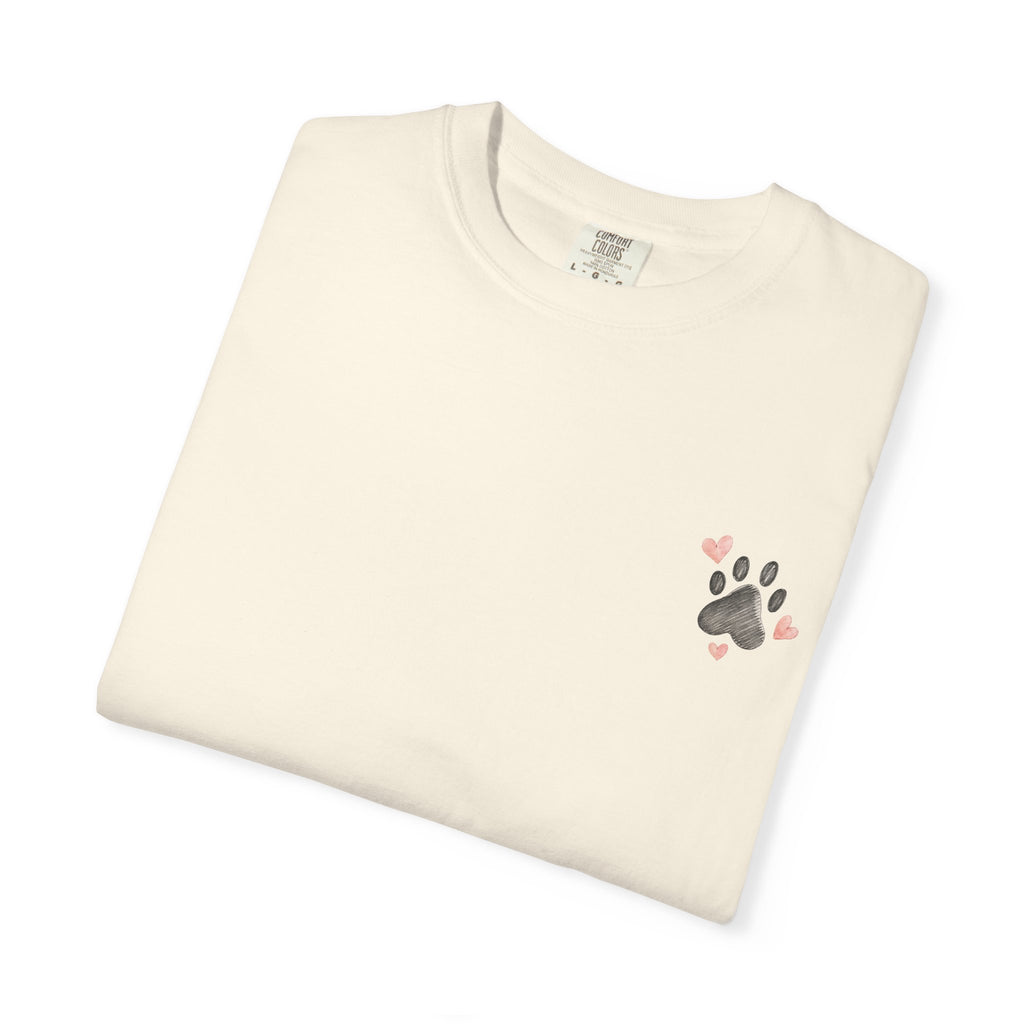 Faith Family and Fur T-Shirt — Paw Print & Bone Frame Tee